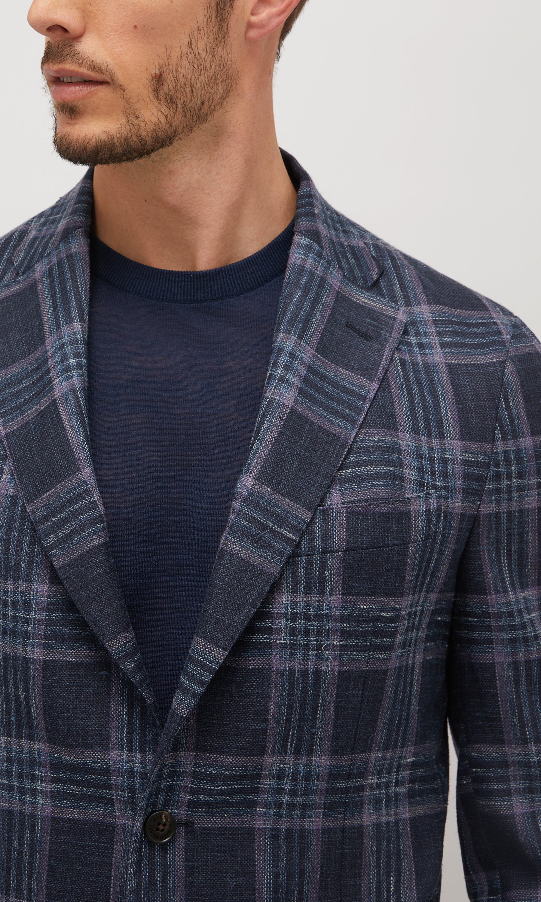 Wool, Silk And Linen Jacket