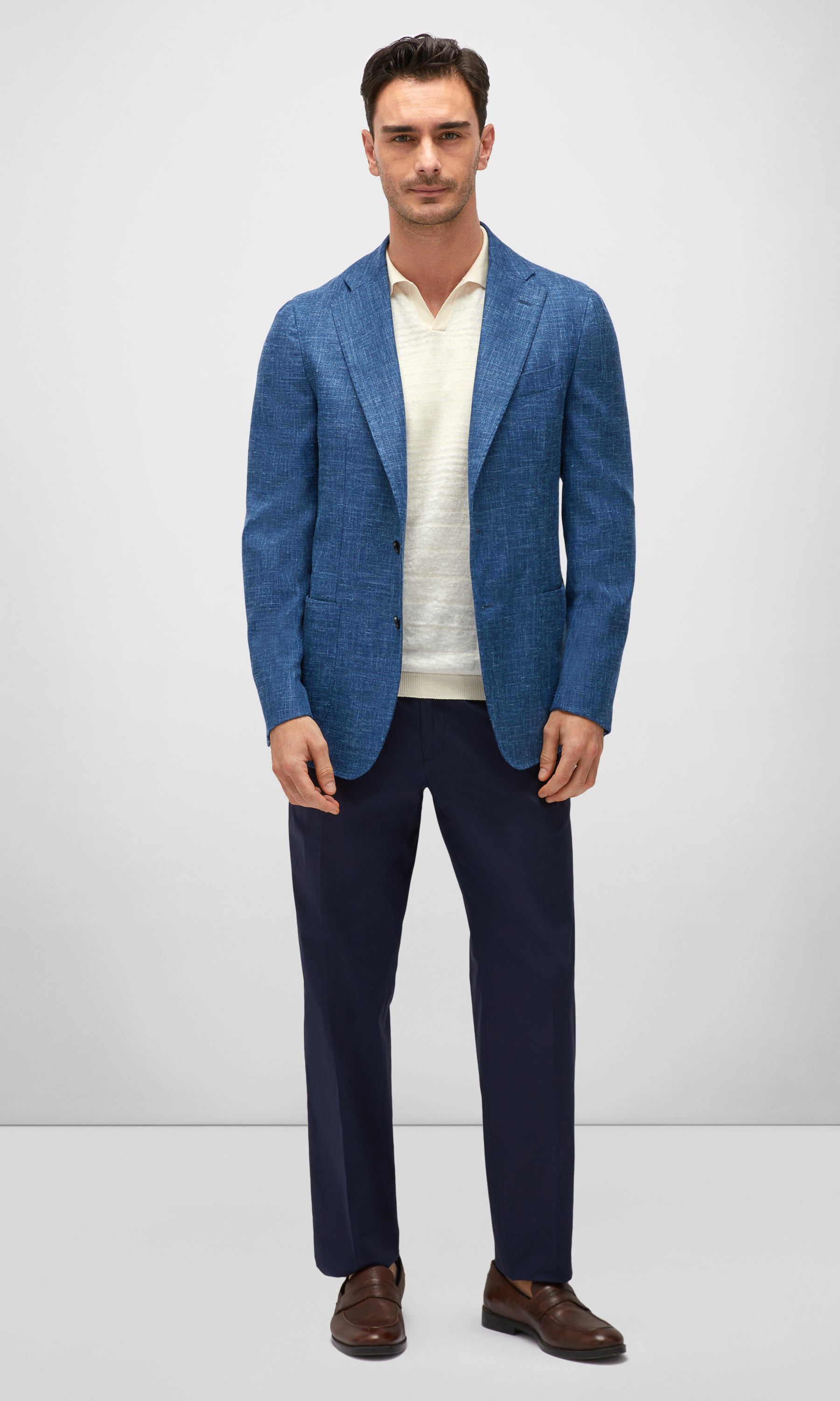 Wool, Silk And Linen Soft Jacket