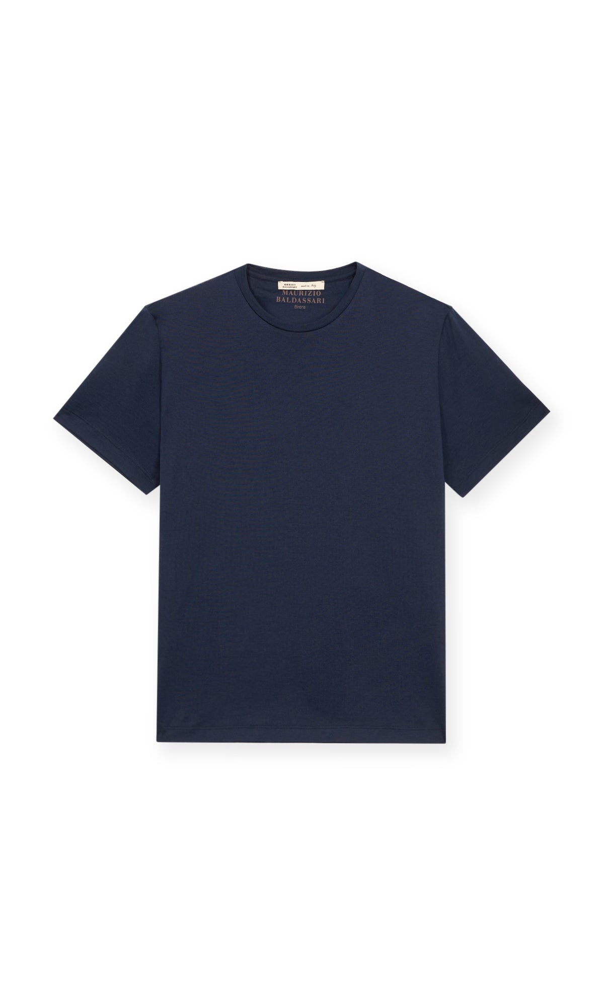 Cotton And Silk Short Sleeve T-Shirt