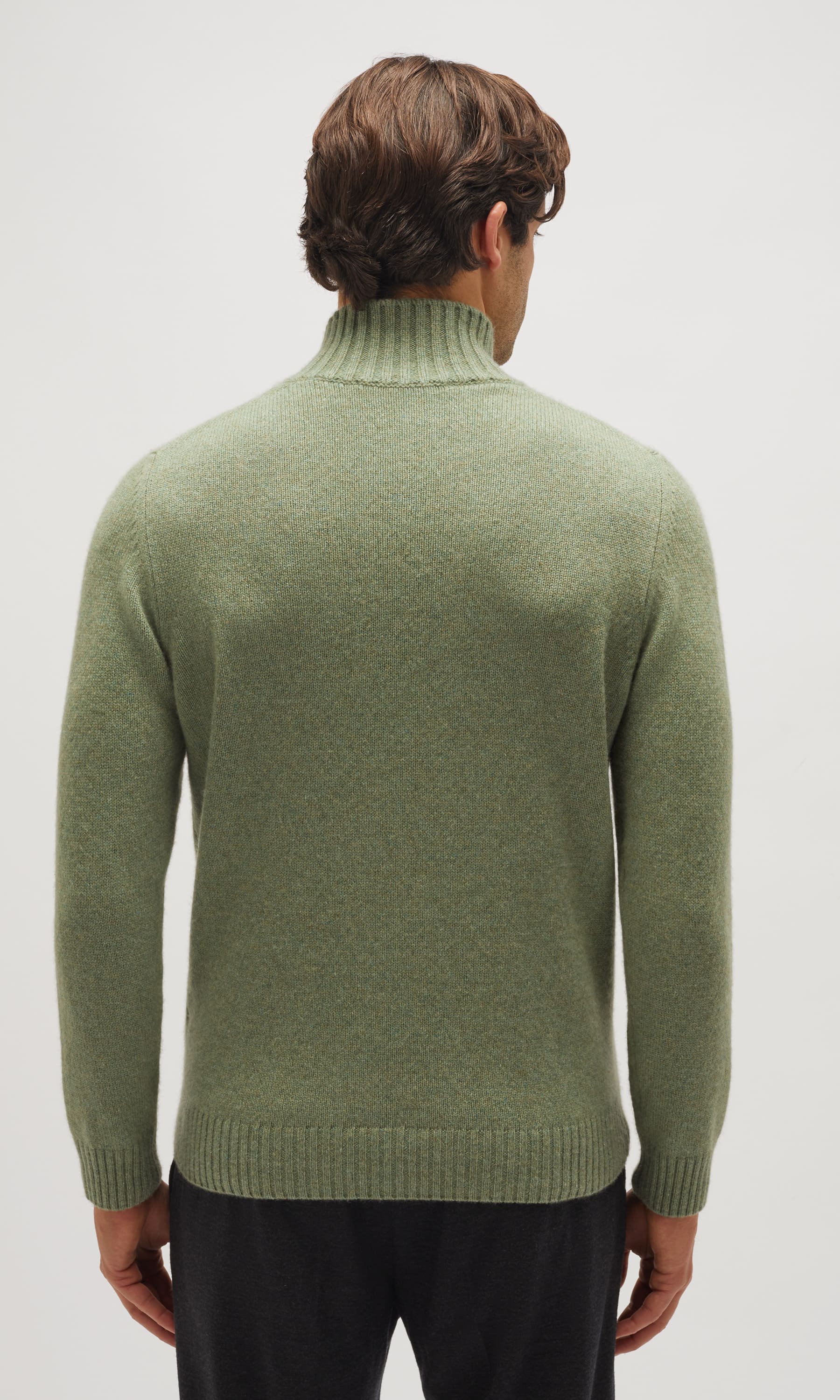 Cashmere Open Turtleneck