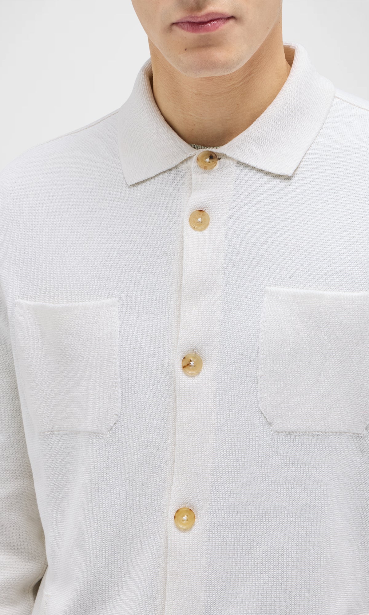 Silk And Cotton Overshirt