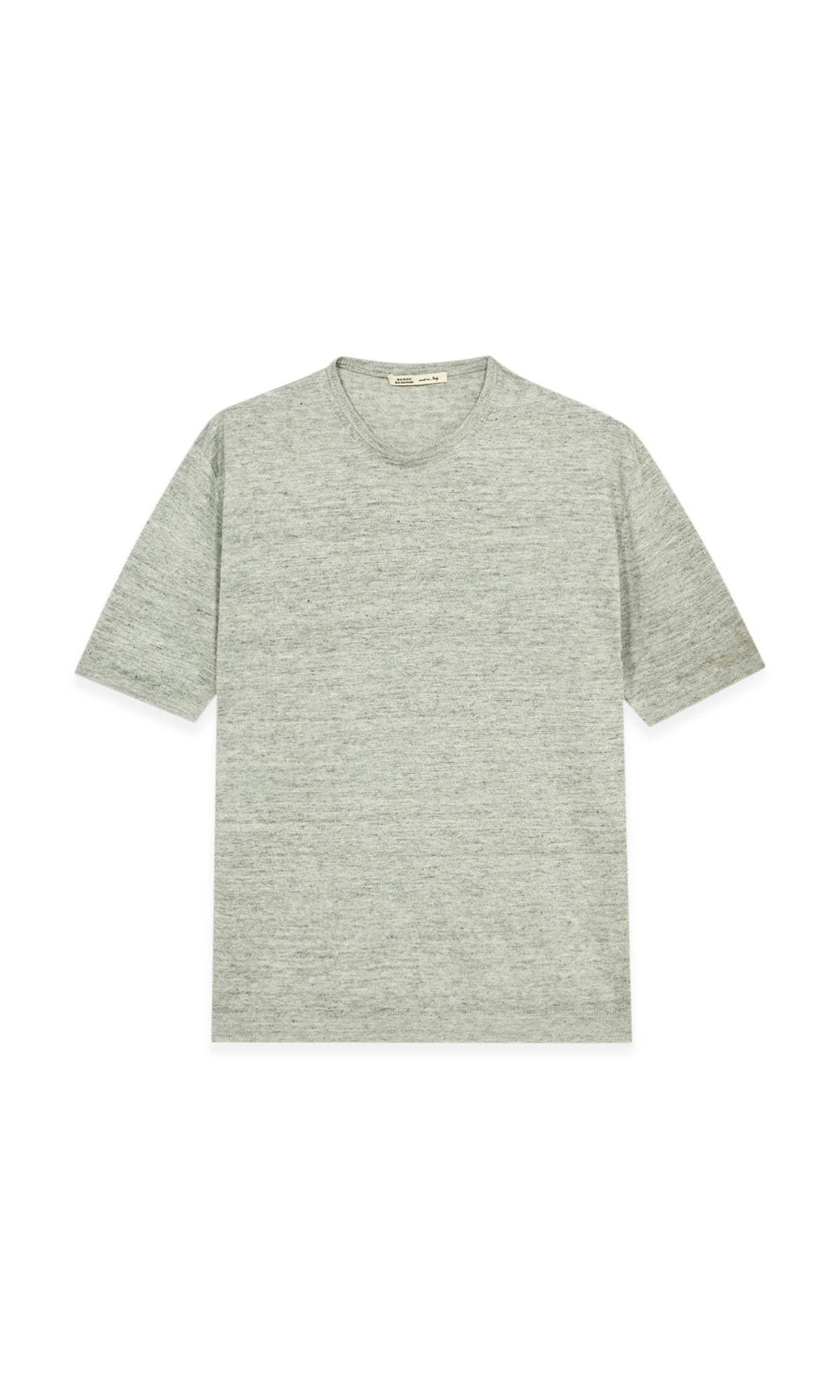 Linen Crew Neck T-Shirt