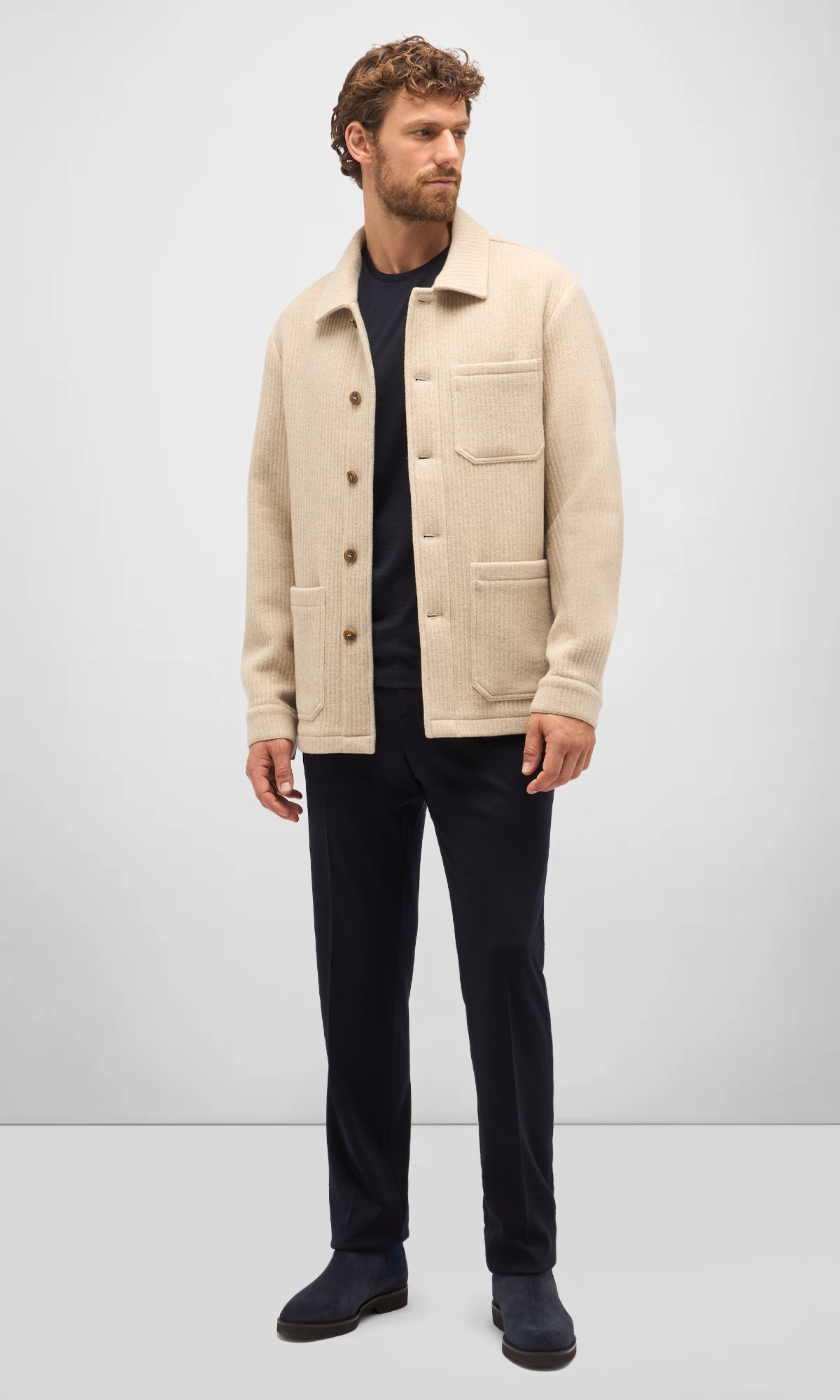 Cashmere Chore Jacket