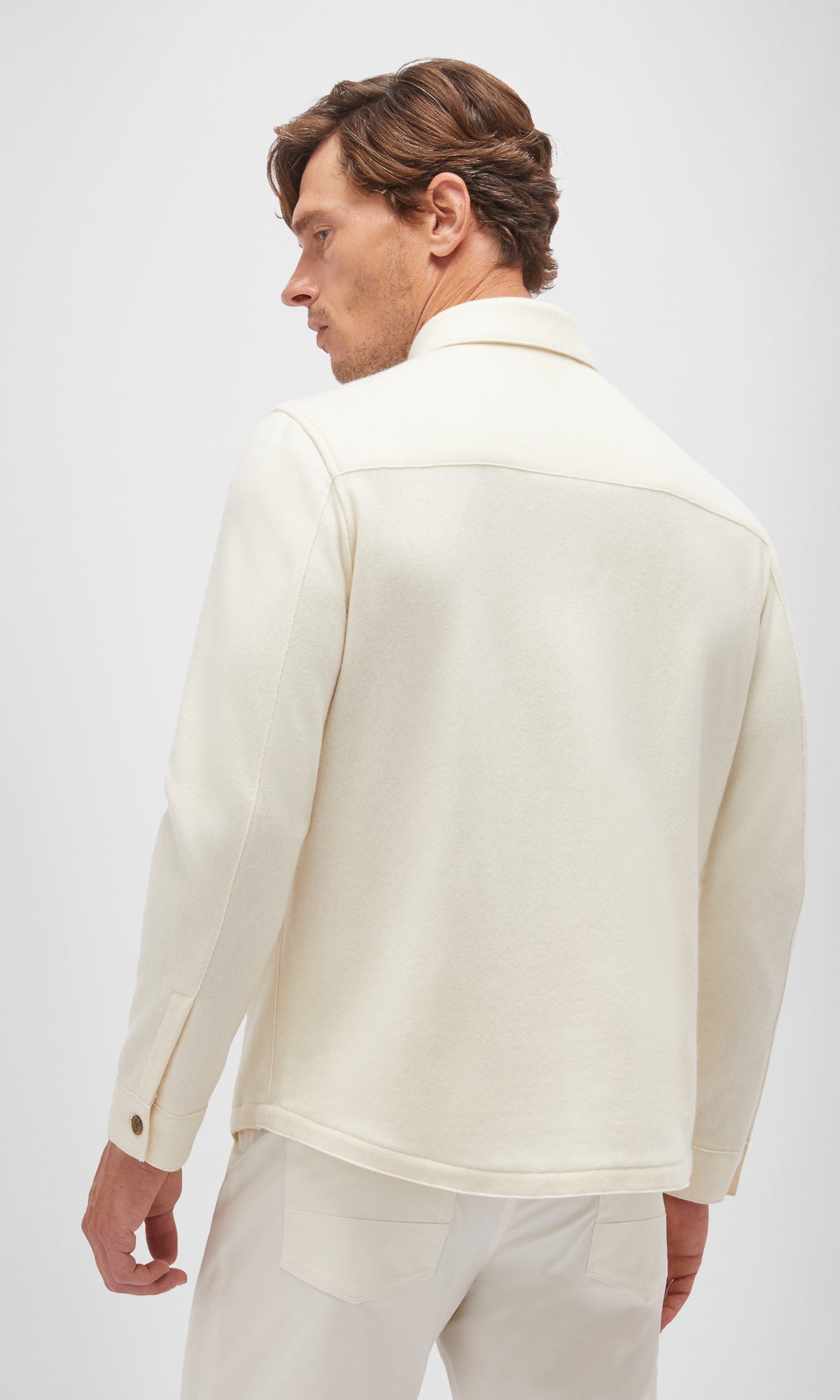 Solferino Cashmere Overshirt