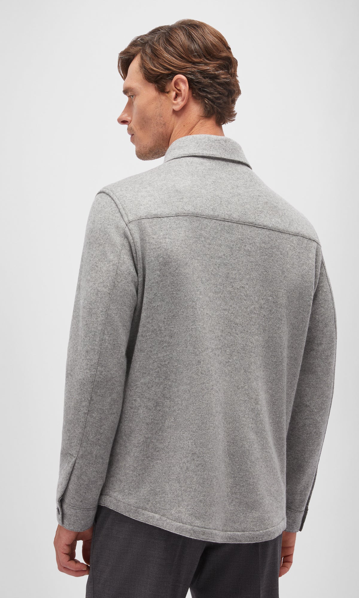 Solferino Cashmere Overshirt