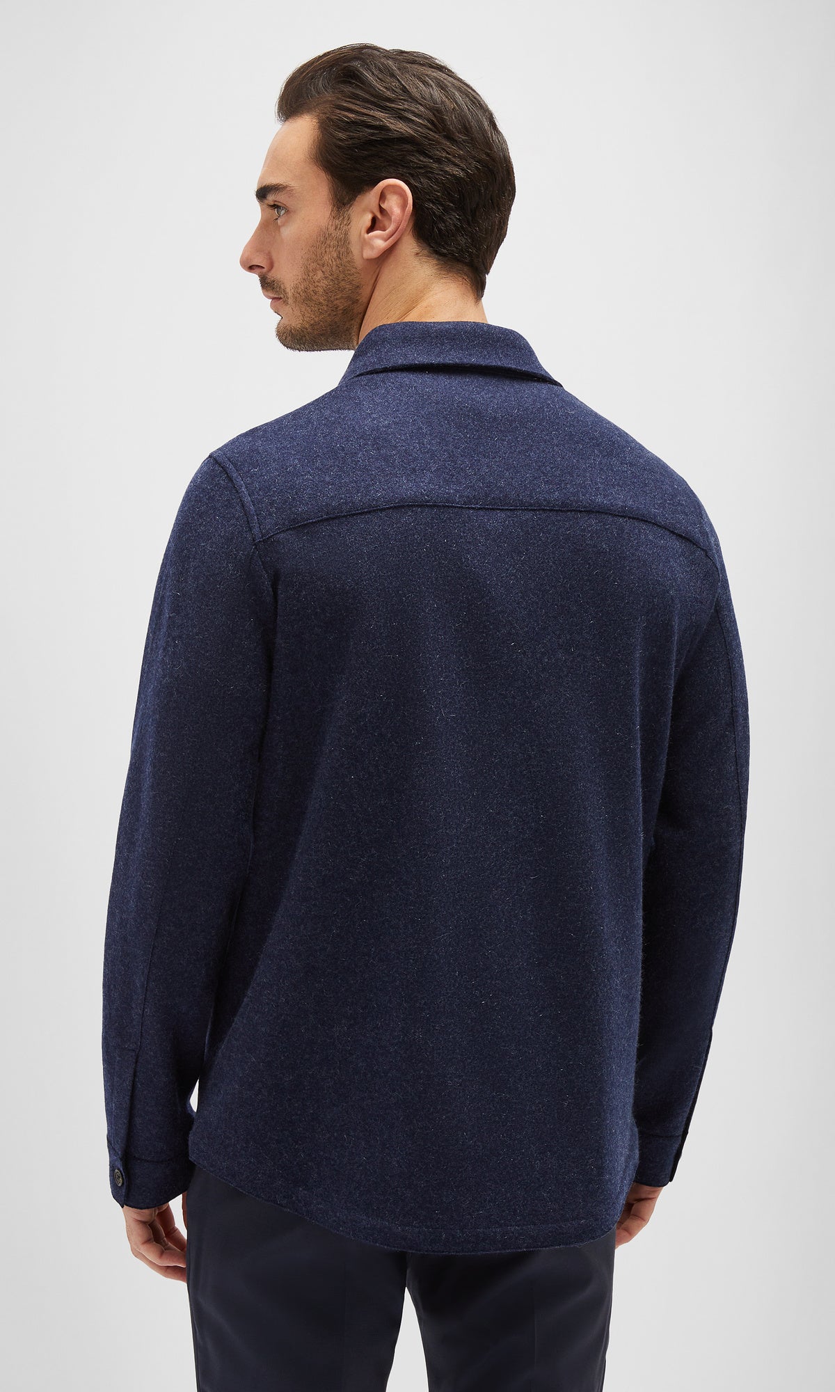 Solferino Cashmere Overshirt