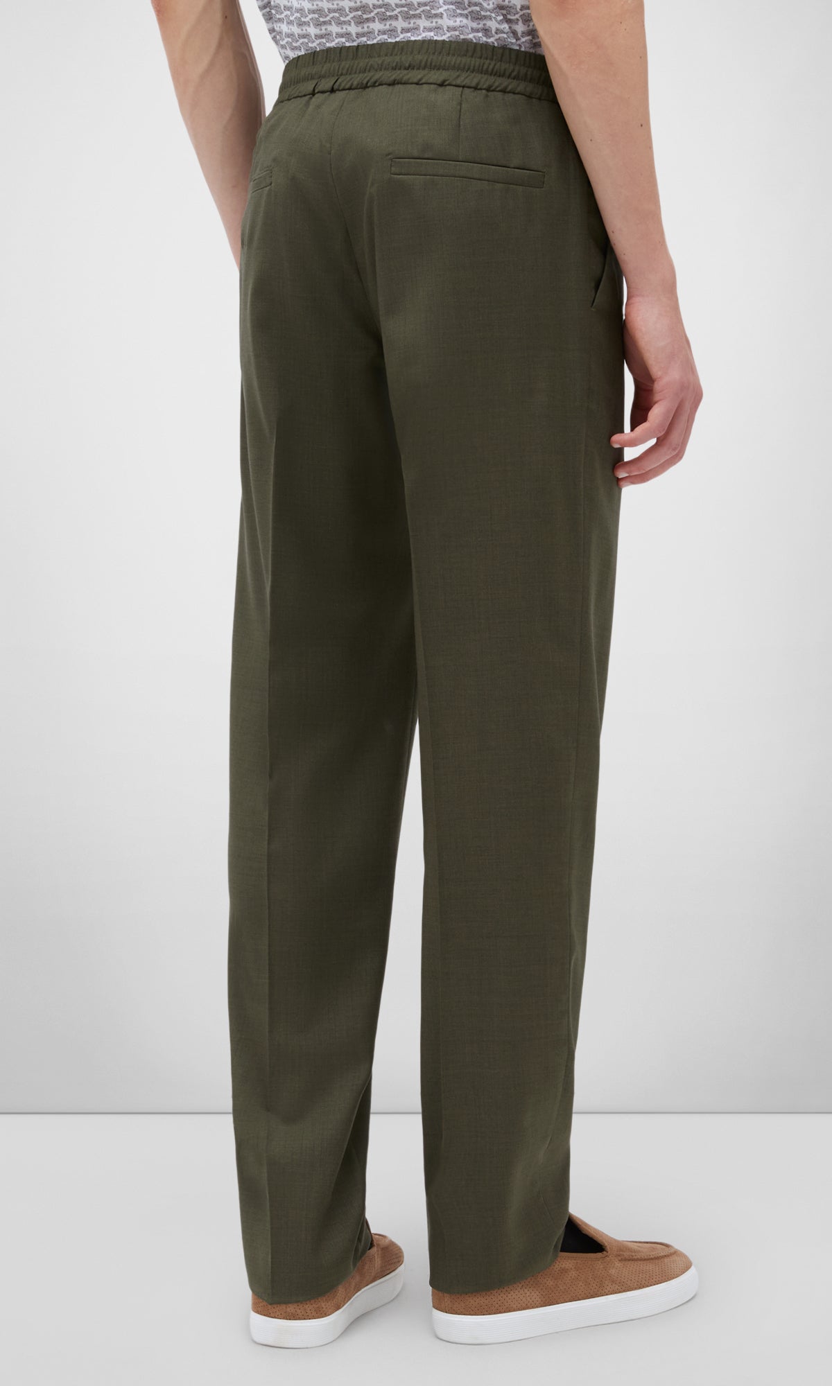 Jersey Drawstring Trousers