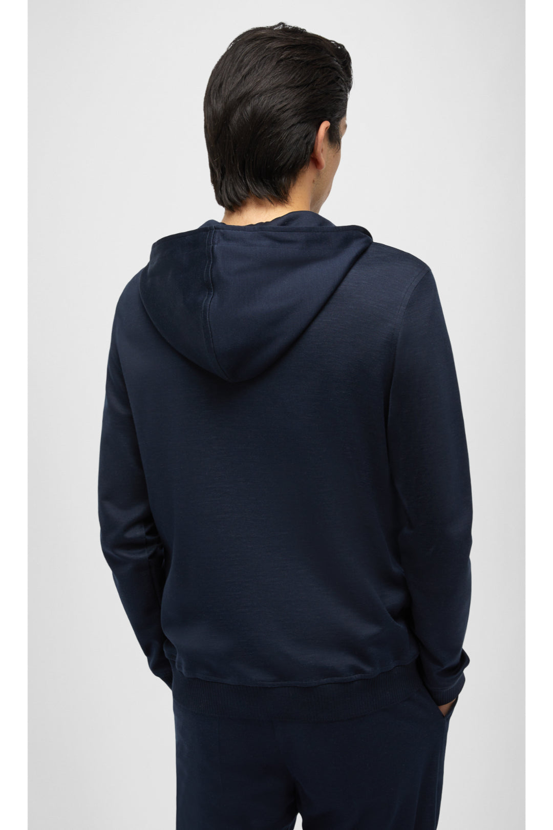 Silk And Cotton Jersey Hooded Sweatshirt